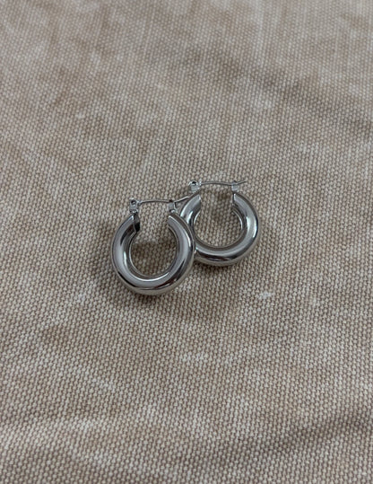 Dominique Small Hoop Earrings