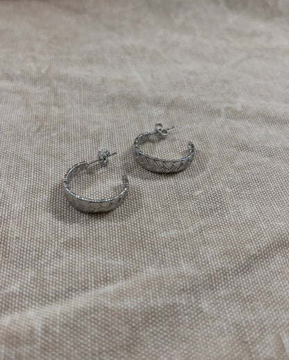 Medium Silver Earrings