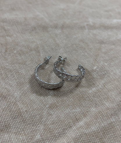 Medium Silver Earrings