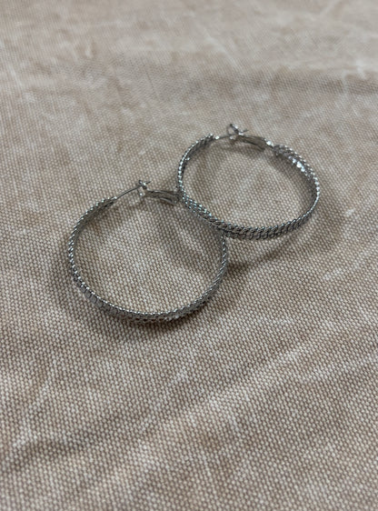 Linda Hoop Earrings