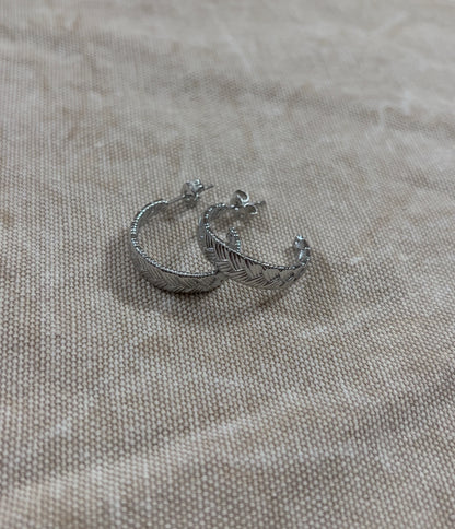 Medium Silver Earrings