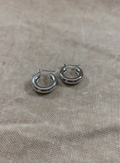 Dominique Small Hoop Earrings