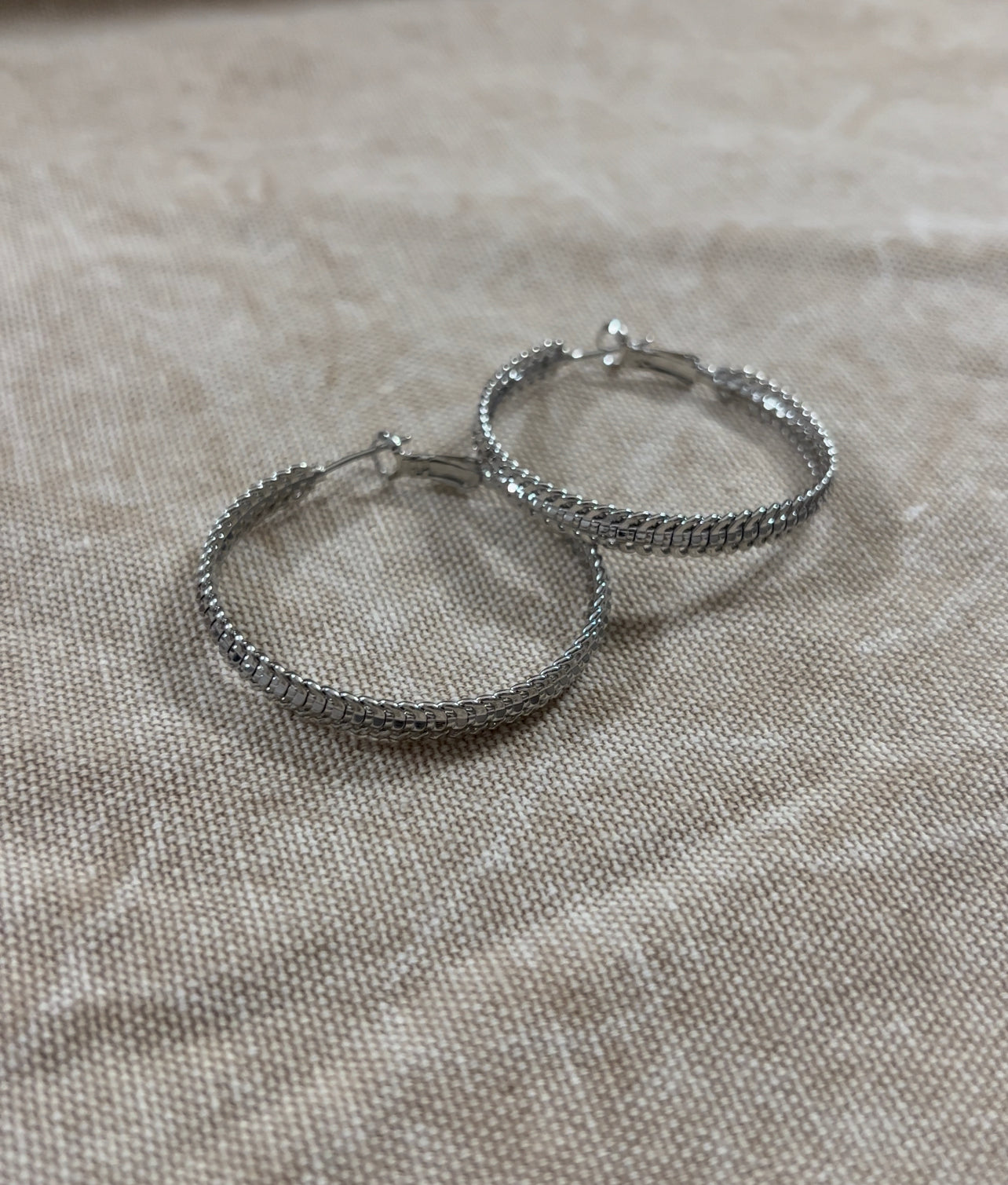 Linda Hoop Earrings