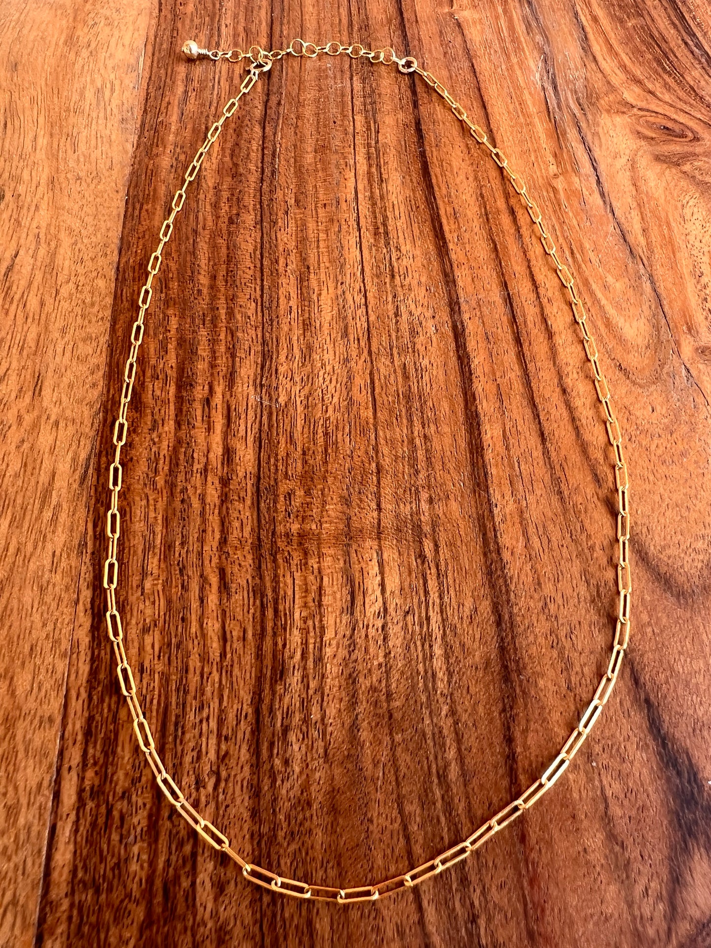 Gia Paperclip Necklace